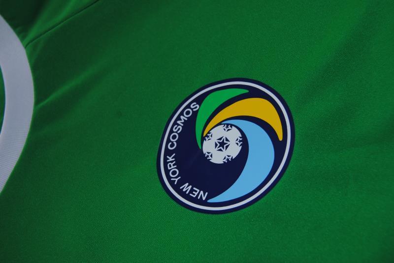 New York Cosmos 2015-16 Green Away Soccer Jersey - Click Image to Close